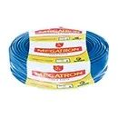 Fio Cabo Flexivel 1,00mm² azul Rolo com 100 metros Marca Megatron - Foto 3
