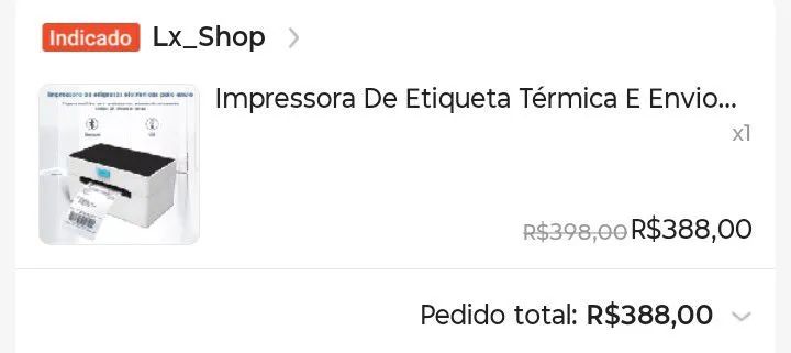 Impressora de etiqueta térmica  - Foto 3