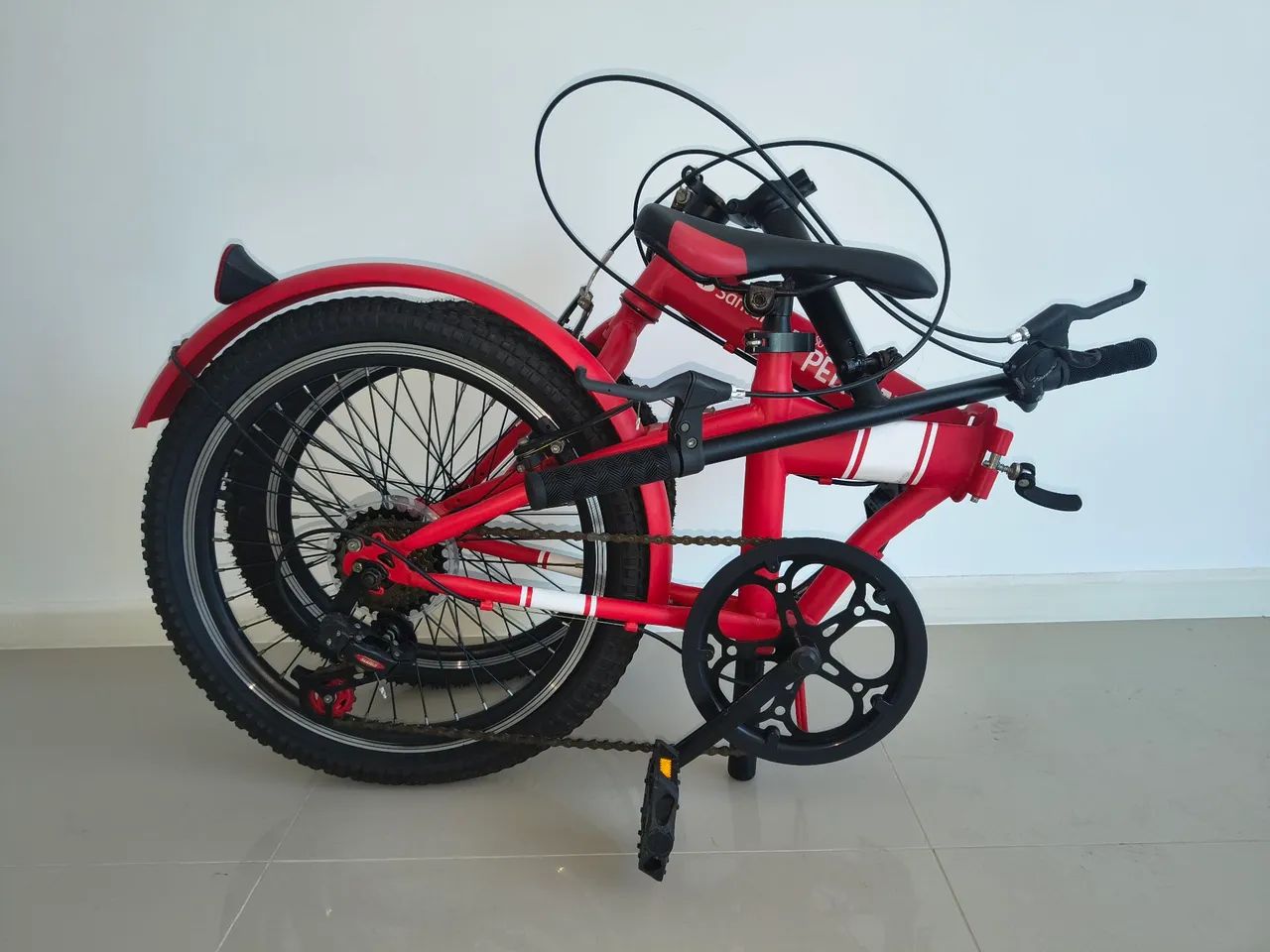 Vendo Bicicleta Dobrável aro 20 - Foto 2