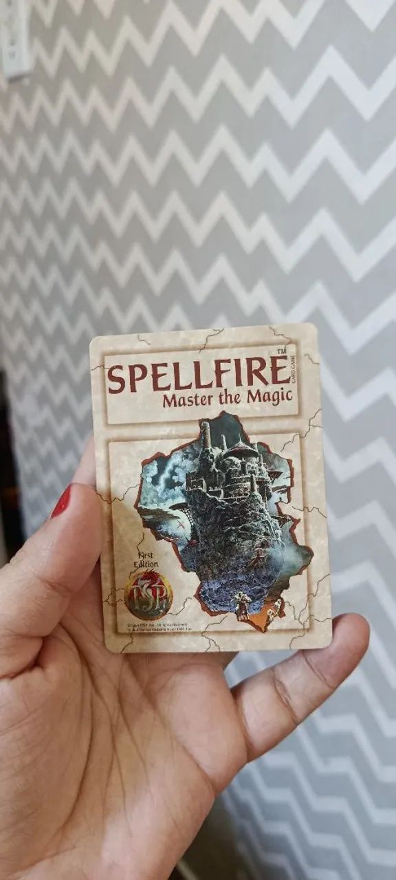 Carta colecionável Spellfire - Advanced Dungeons & Dragons. - Foto 2