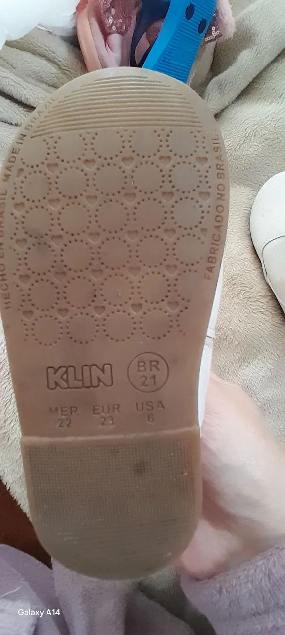 Bota menina tamanho 21 - Foto 4