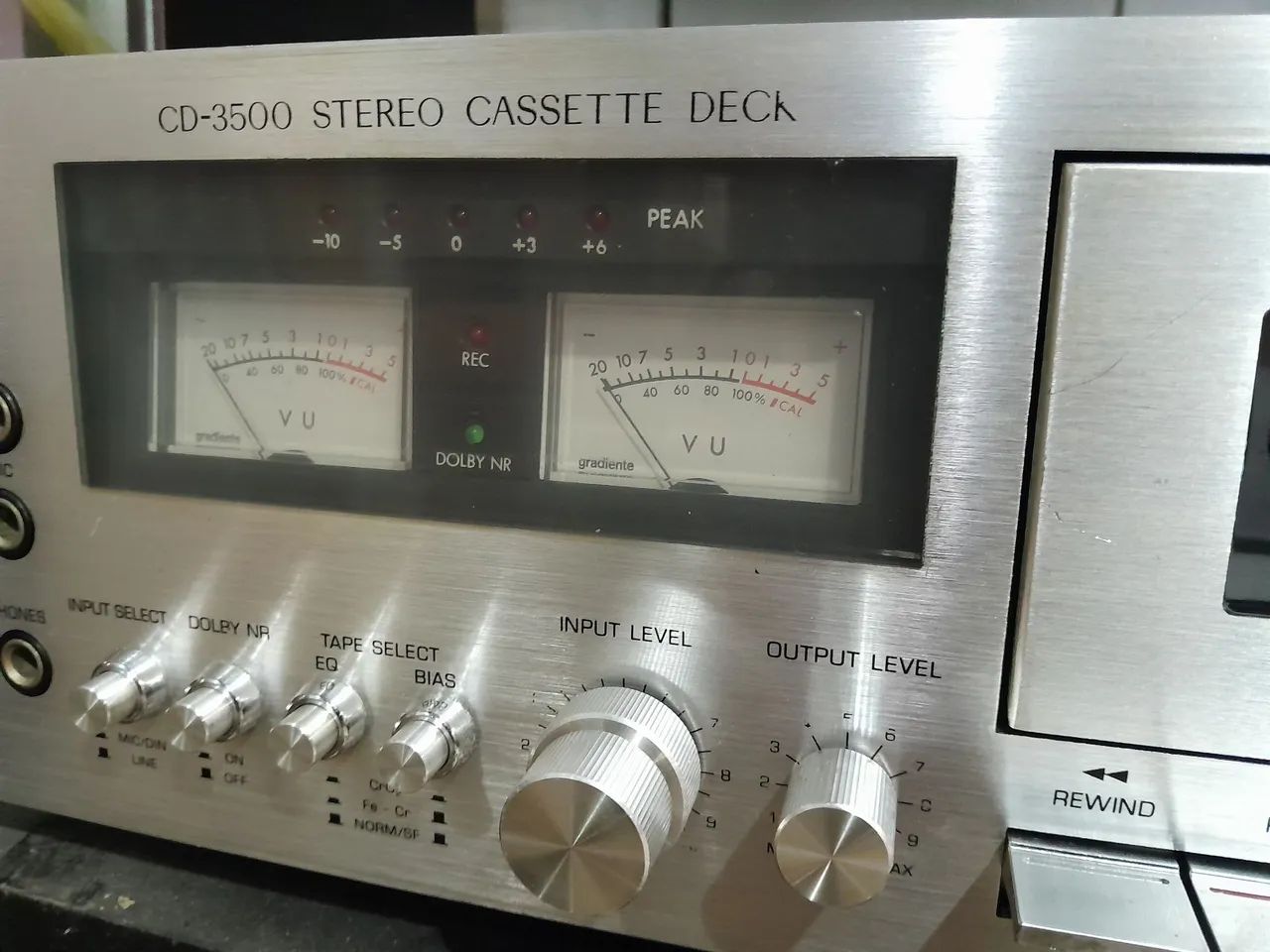 Vendo tap deck gradiente CD 3500 - Foto 3