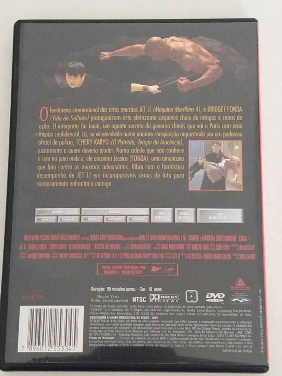 DVD O Beijo do Dragão - Foto 2