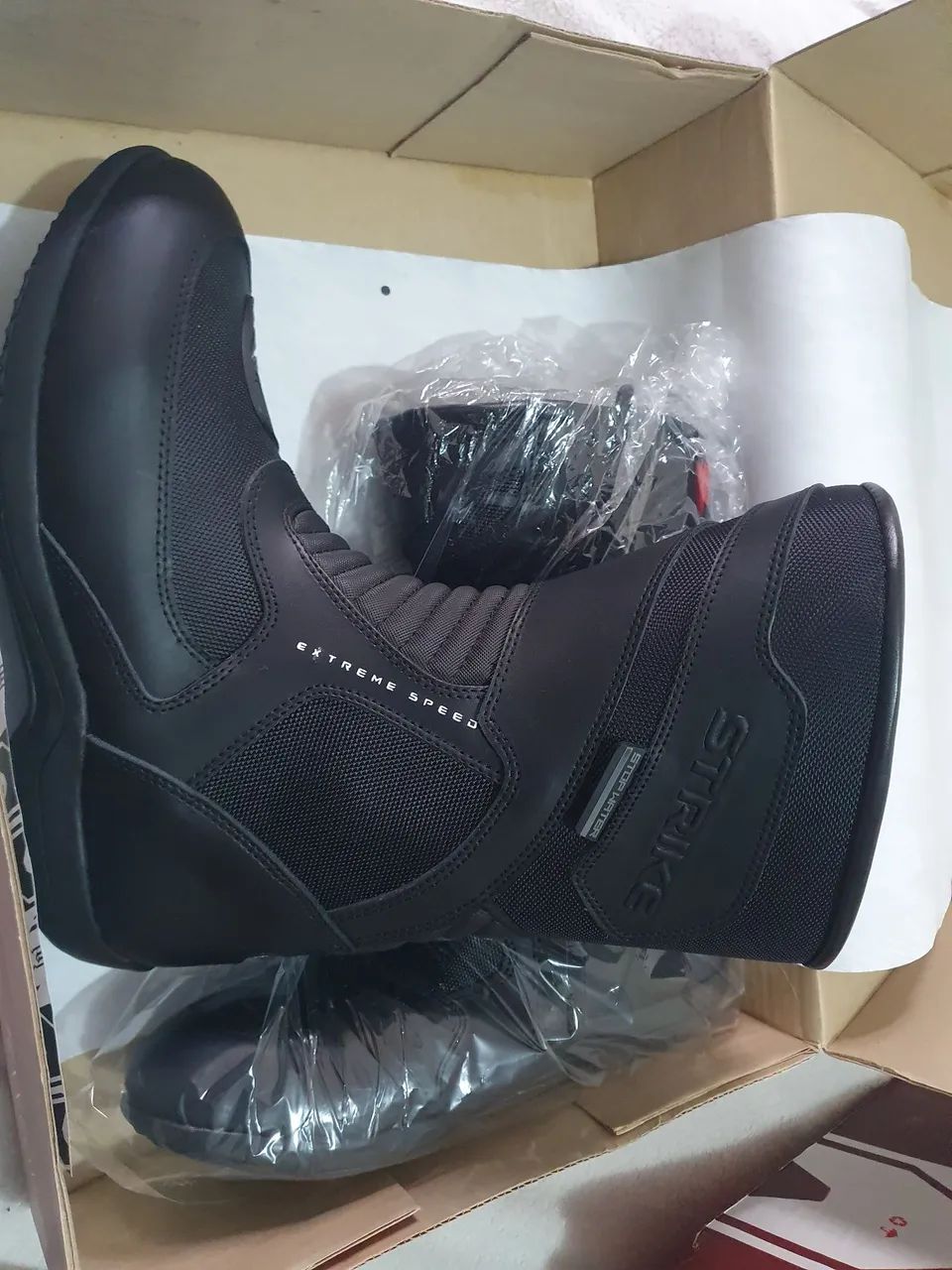 Bota Texx Strike V2 Couro motociclista - Foto 2