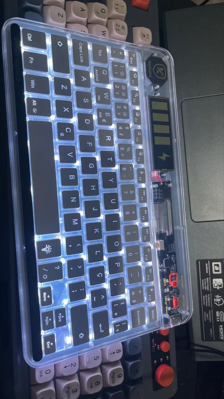 teclado e mouse sem fio via bluetooth  - Foto 3