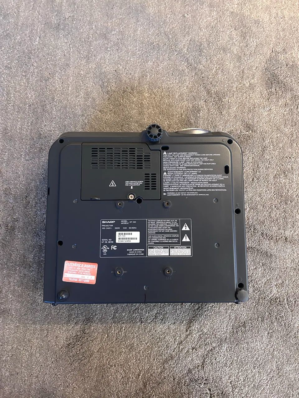 Projetor Sharp DT-100 - Foto 3