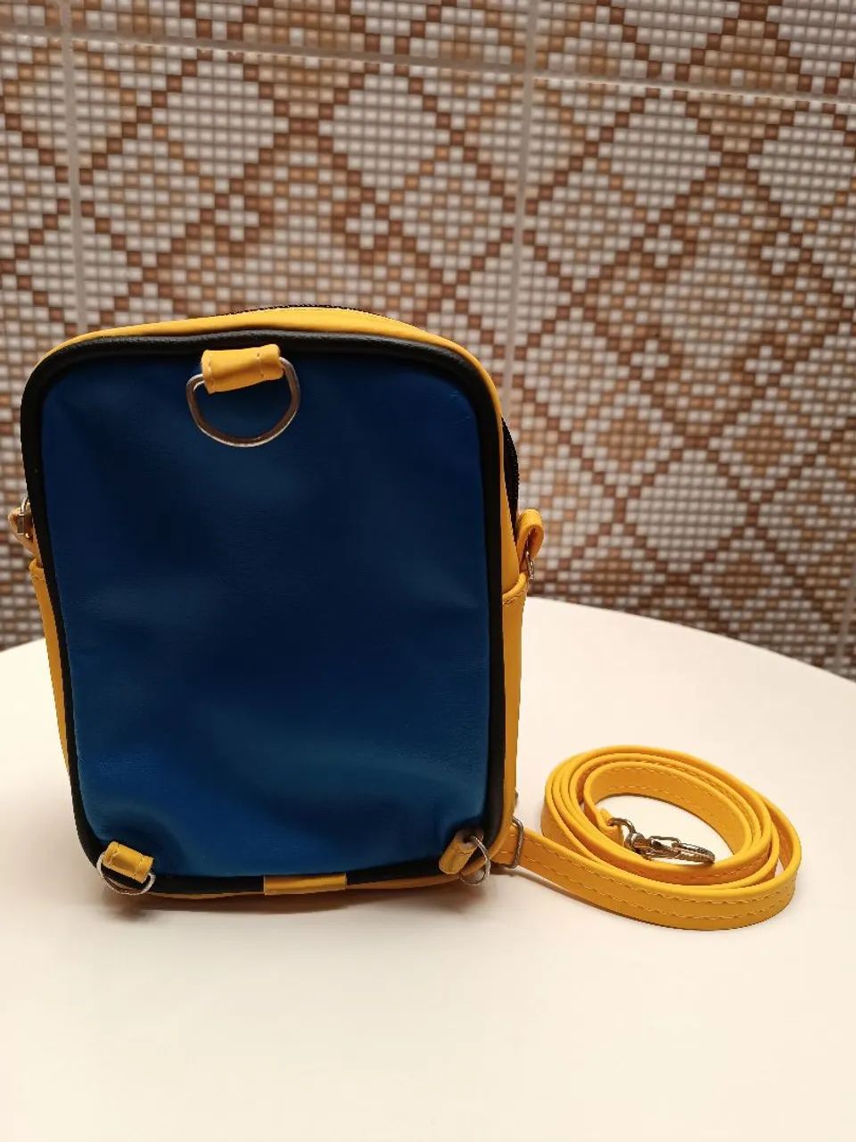 Shoulder Bag Color Unissex Transversal e Costas - Foto 2