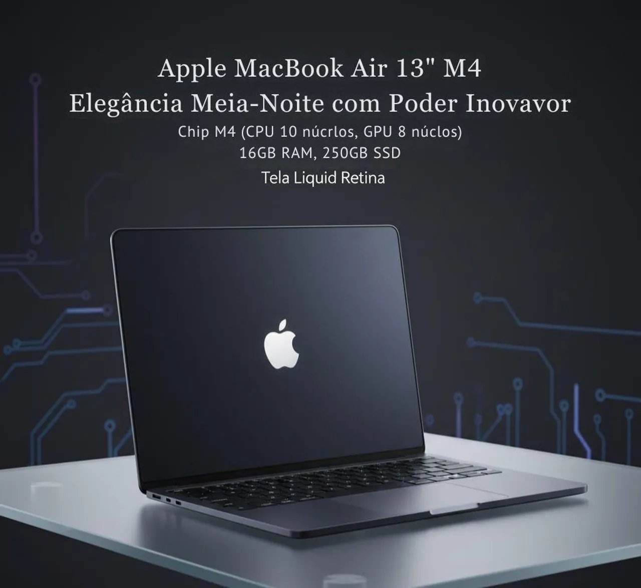MACBOOK AIR 13 Apple M3 16gb RAM 256gb SSD - Notebooks - Pacajus
