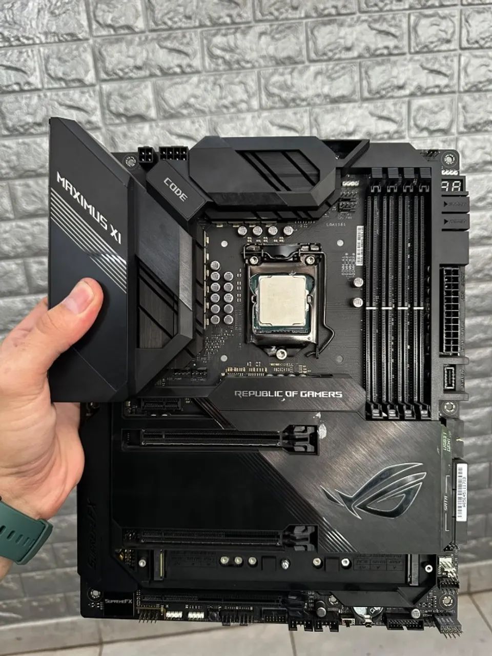 KIT UPGRADE placa ASUS ROG Maximus XI Code + i7-8700K - Peças de