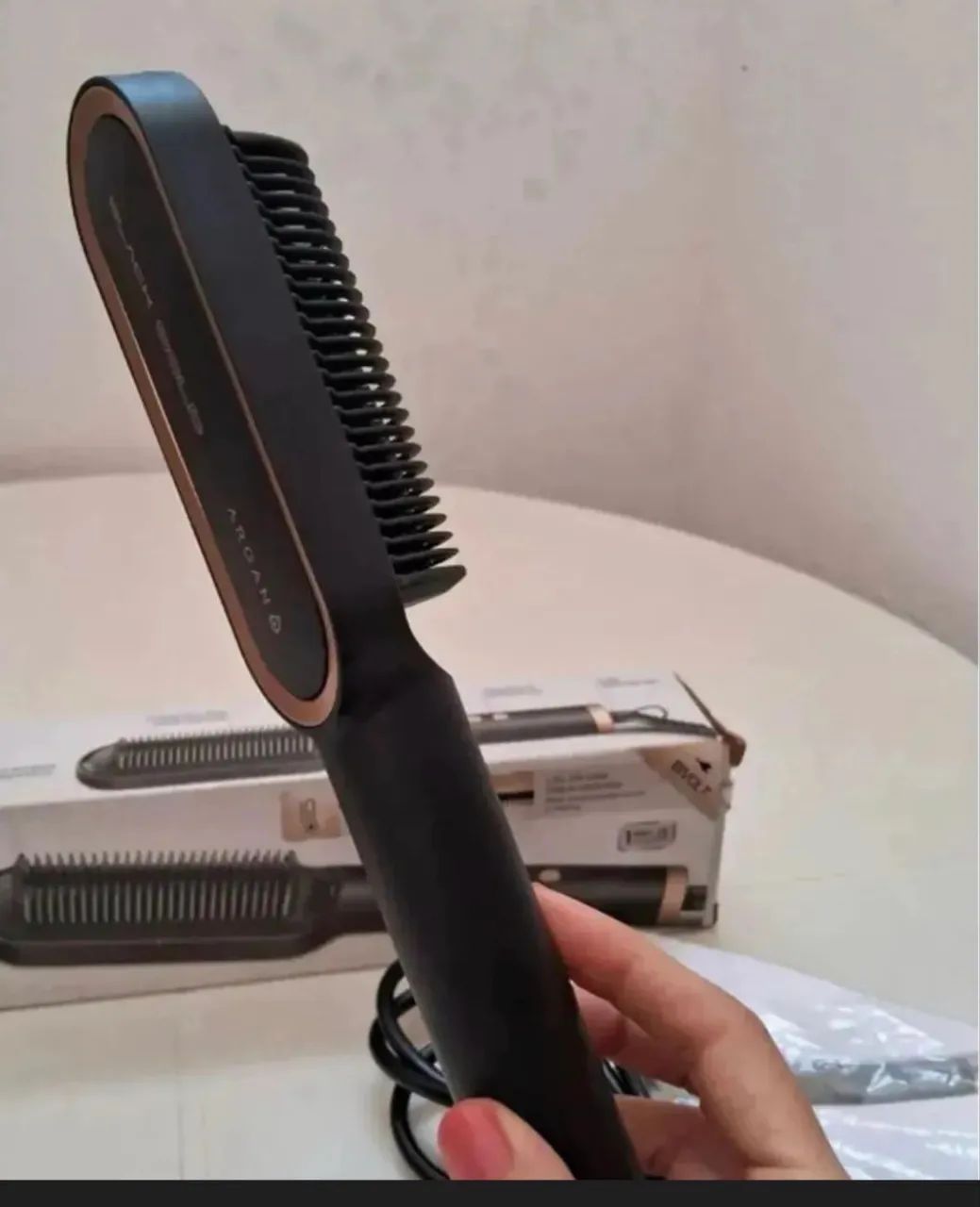 Escova alisadora 3 em 1 - NOVA - PAGUE SÓ NA ENTREGA