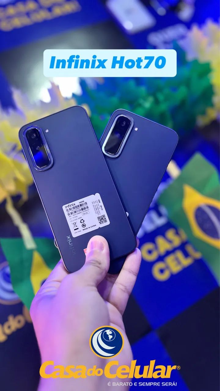 Celular no boleto