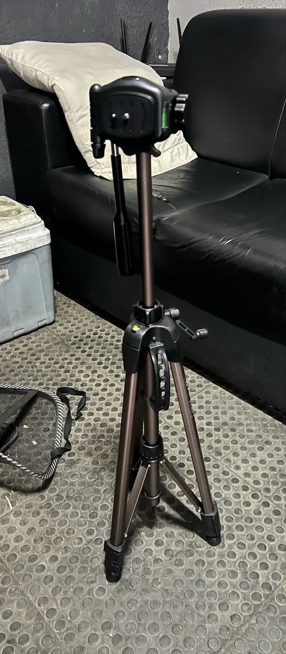 Tripé profissional celular e câmara 