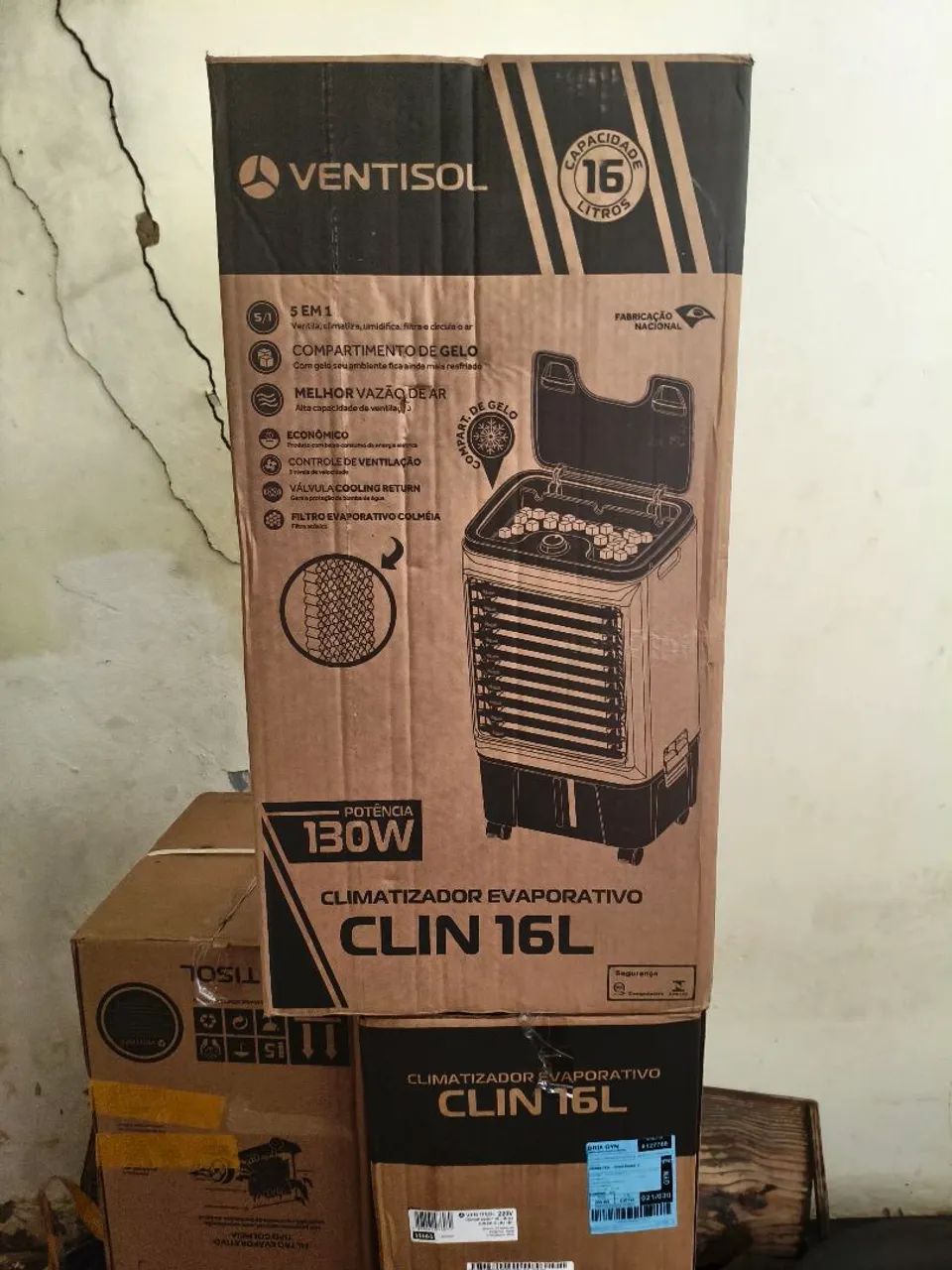 Climatizador novo na caixa