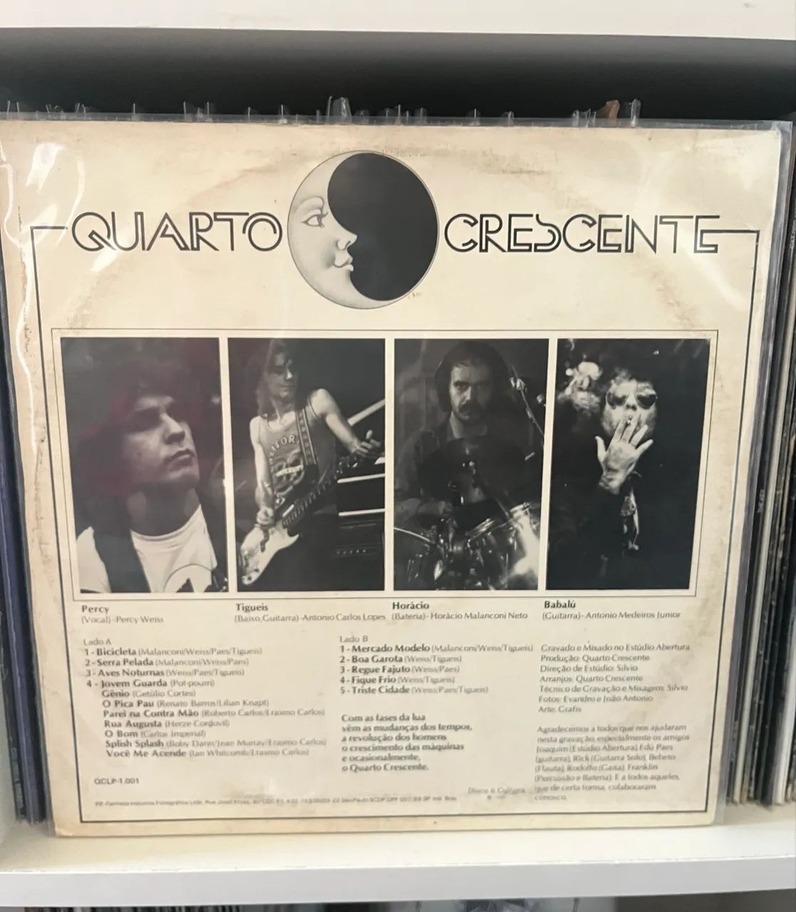 Quarto Crescente LP vinil de época  - Foto 2