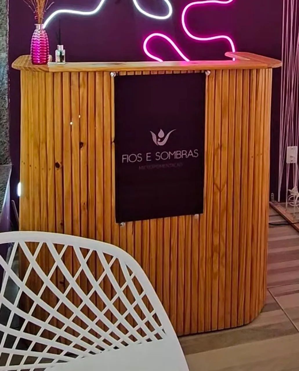 Balcão recepção/loja