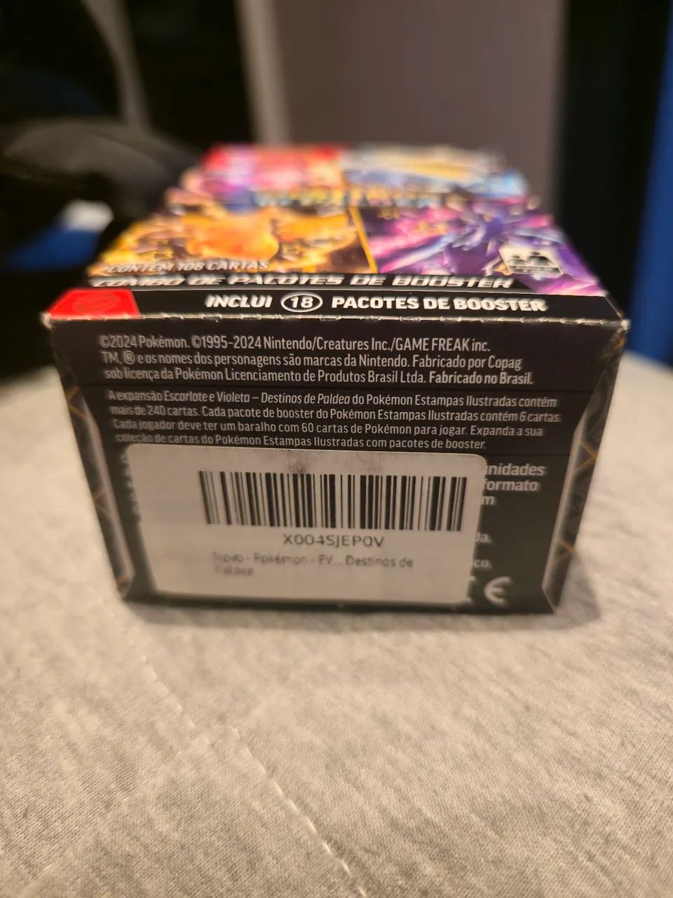 Combo de Boosters Destinos de Paldea POKÉMON TCG - Foto 2