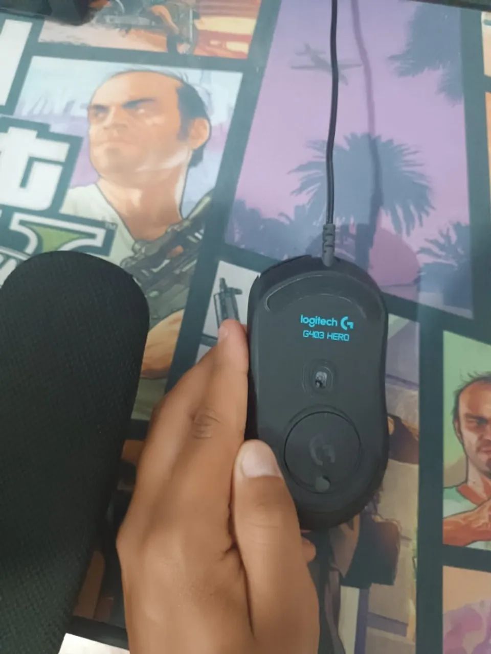 Monitor Gamer + Teclado e Mouse - Foto 4