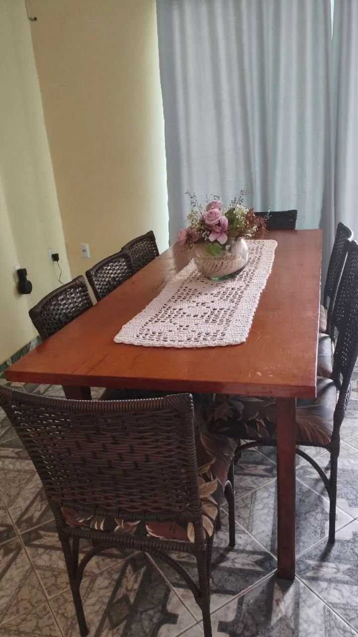 Mesa de jantar com 8 cadeiras  - Foto 4
