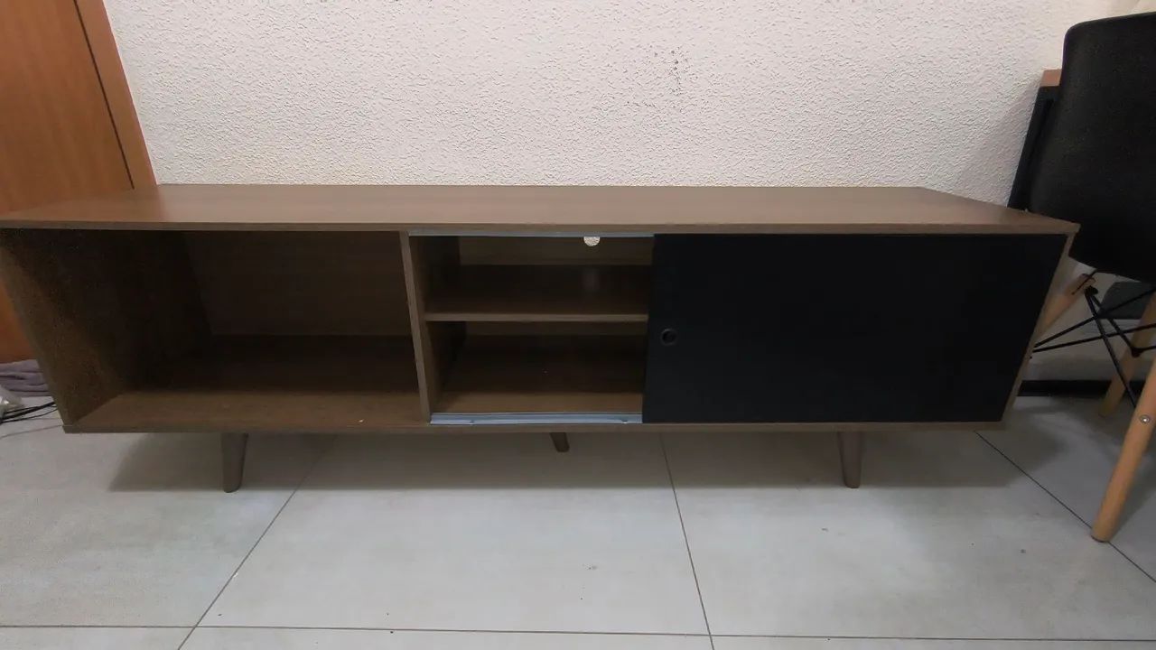 Rack Estante Madesa Dubai Tv Até 65 Polegadas  - Foto 2