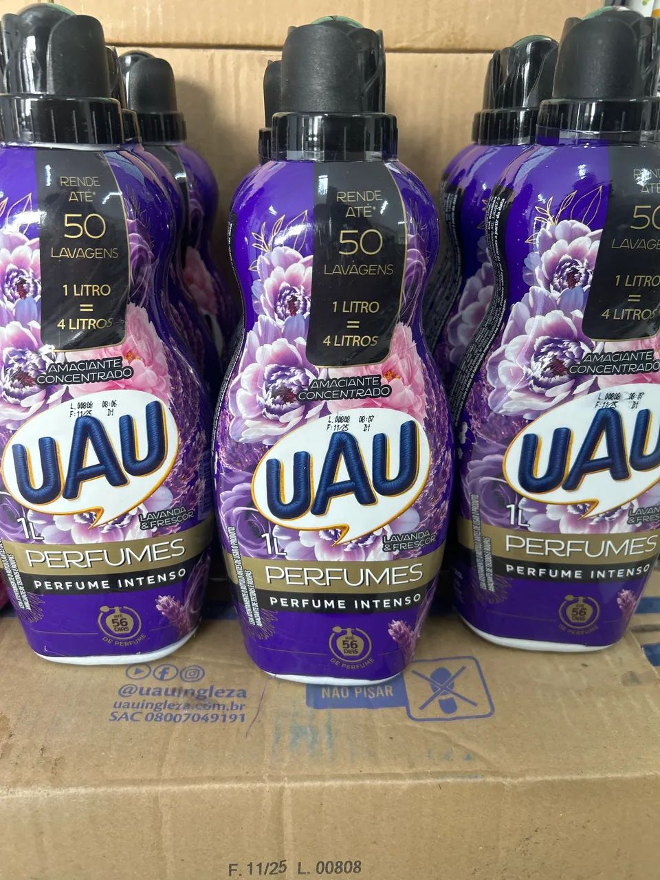 Amaciante concentrado 1 L  ual 10,00 