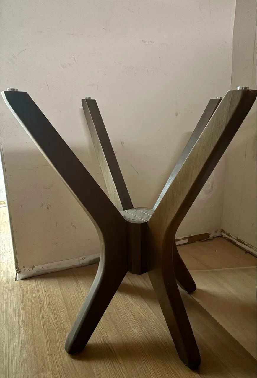 BASE DE MESA- MADEIRA MACIÇA  - Foto 2