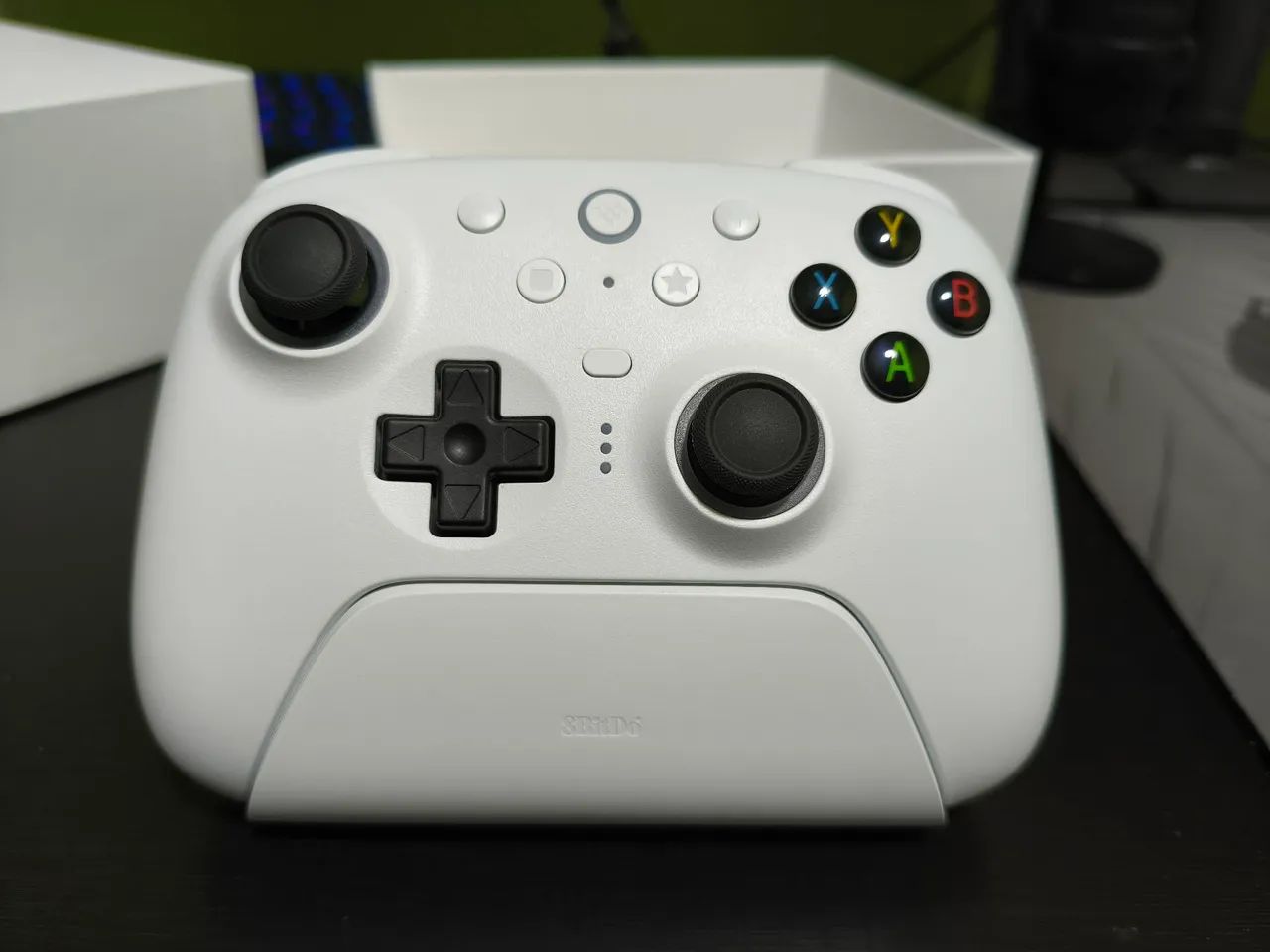 Controle 8BitDo Ultimate 2 branco - Foto 2