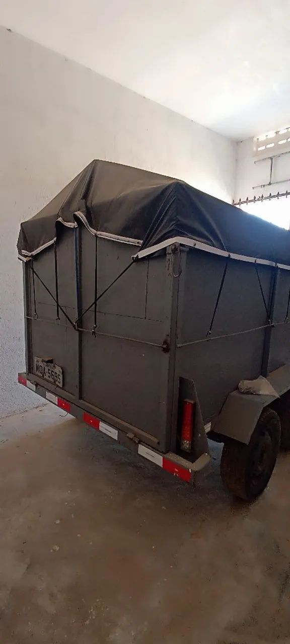 Reboque carretinha 2 eixo - Foto 2