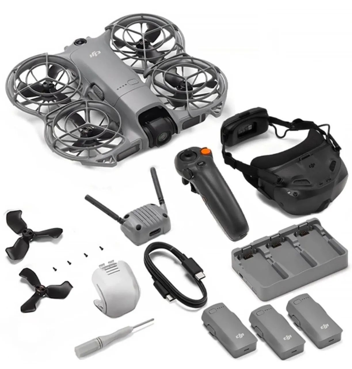 DRONE DJI NEO 2 FLY MOTION COMBO COM ÓCULOS NOVO, LACRADO À PRONTA ENTREGA - Foto 3