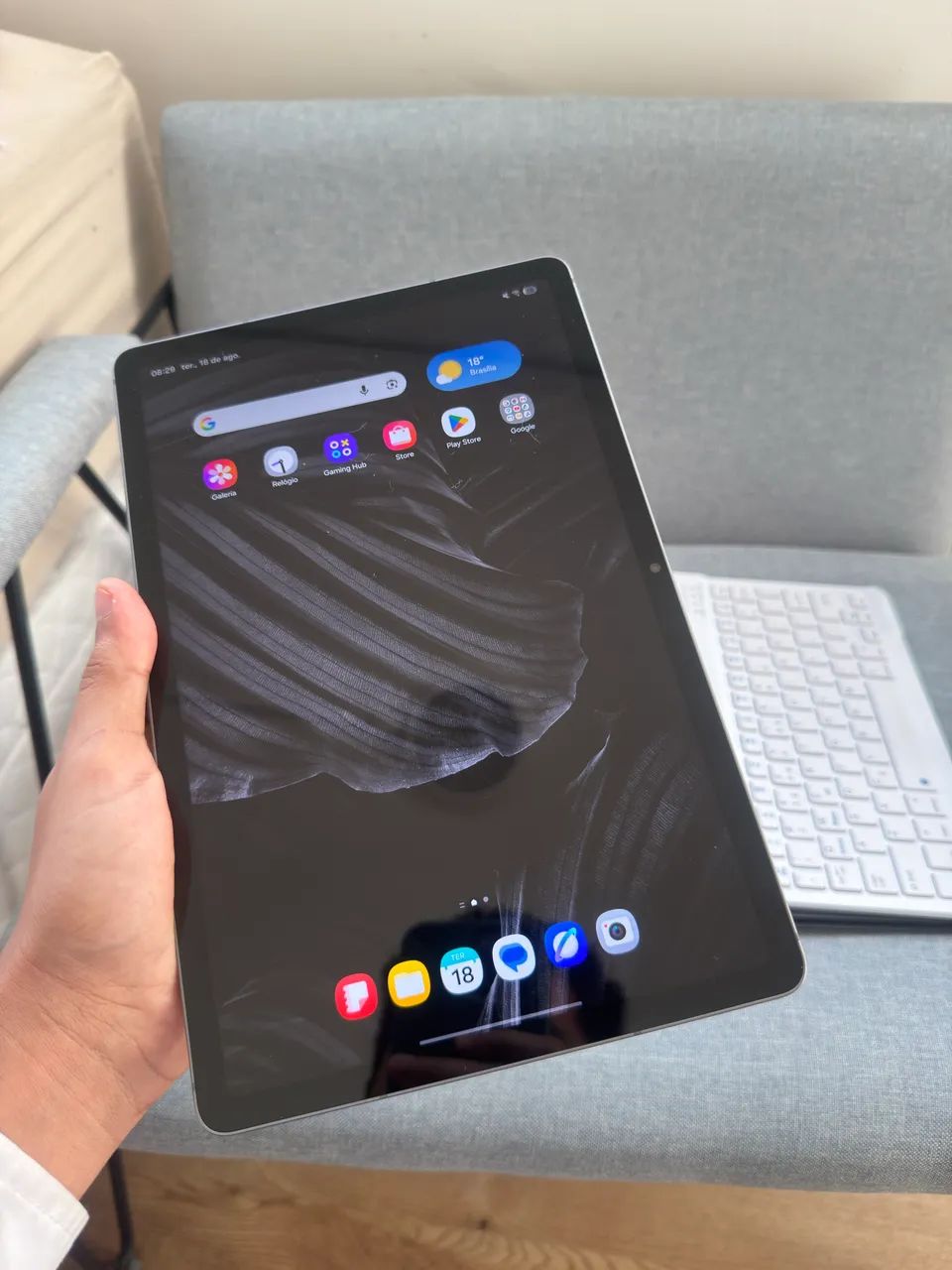 TABLET TAB S9 FE  SAMSUNG EM PERFEITO ESTADO  - Foto 5