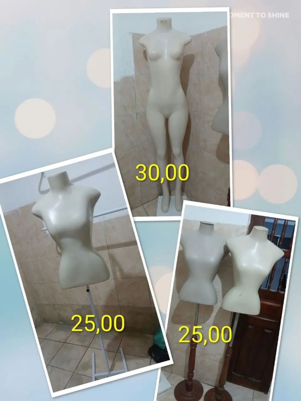 Vende-se Manequim Masculino e Feminino 