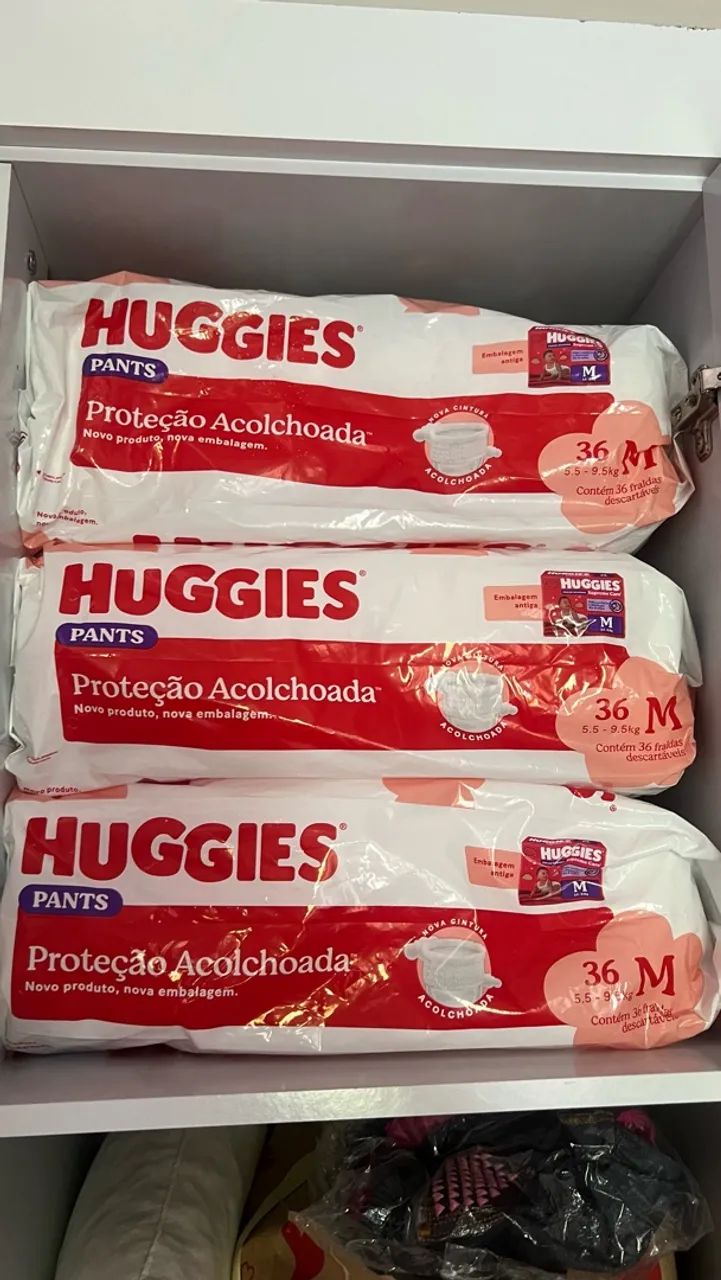Fralda Huggies M