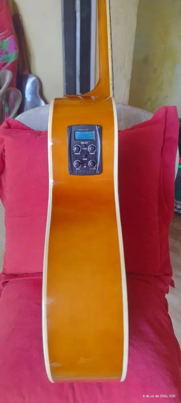 Violão elétrico novo modelo Gianini  - Foto 4