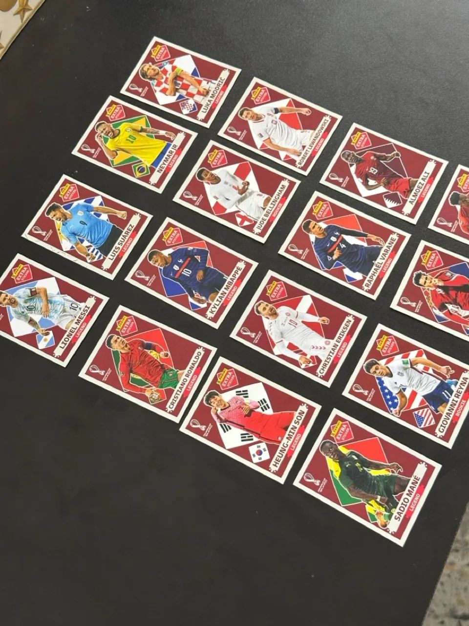 Kit figurinha bordo copa 2022 - Foto 2