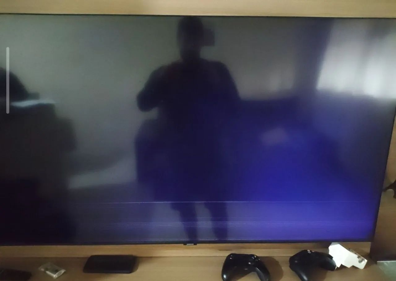 Tv Samsung smart 55" com defeito  - Foto 3