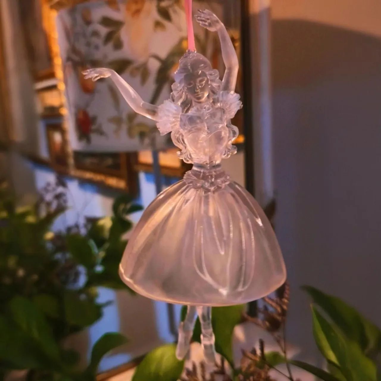 Enfeite Bailarina Clara Princesa Caramelo do filme Barbie e o Quebra Nozes - impressão 3D - Foto 3