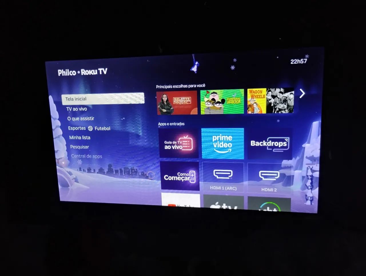 SMART TV 32 polegadas Philco Roku  - Foto 2