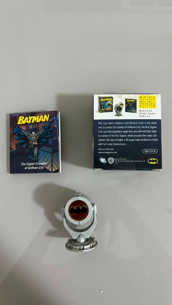 BATMAN BAT-SIGNAL - RUNNING PRESS / MEGA MINI KITS - Foto 4