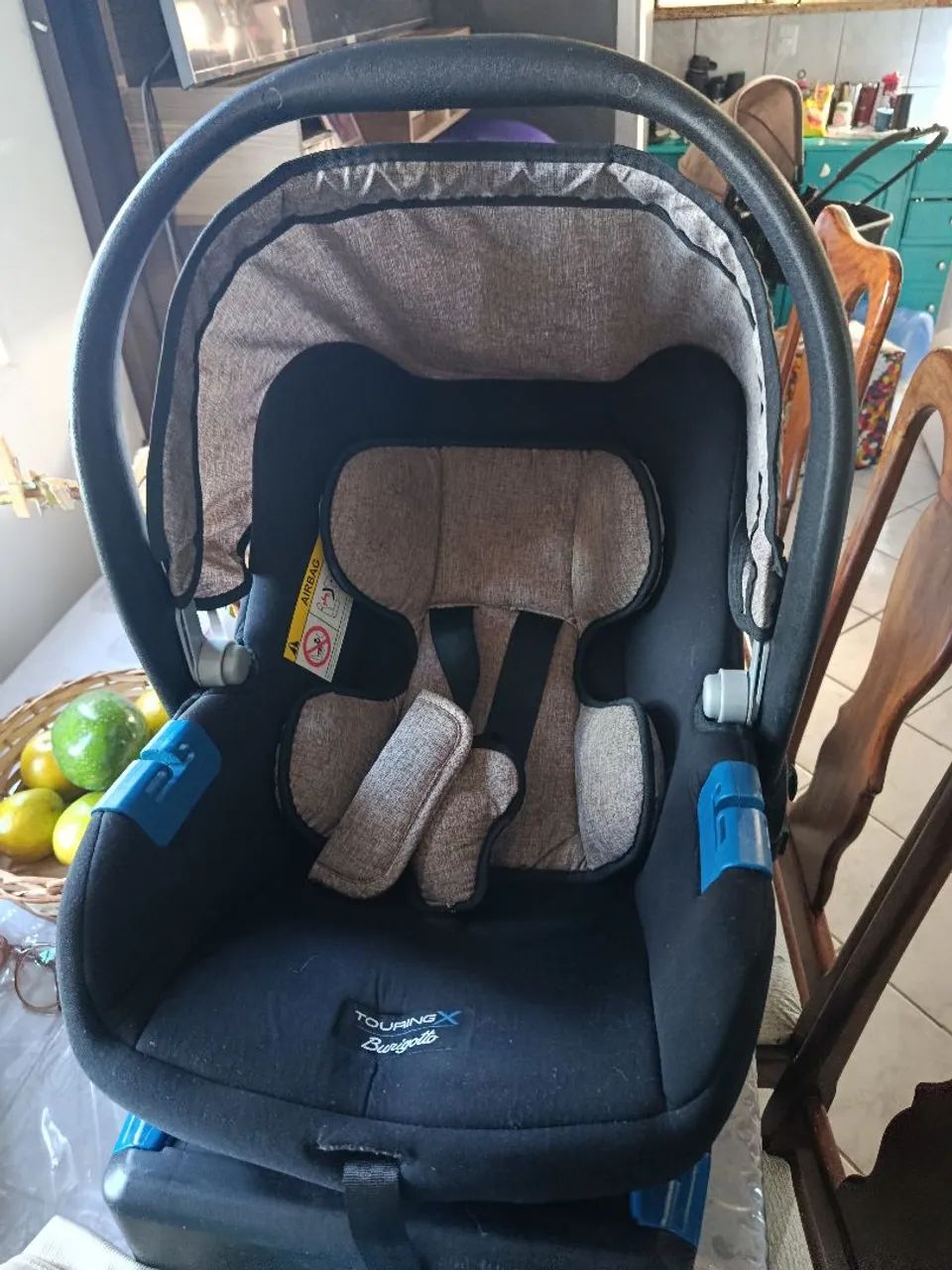 Carrinho e bebê conforto 