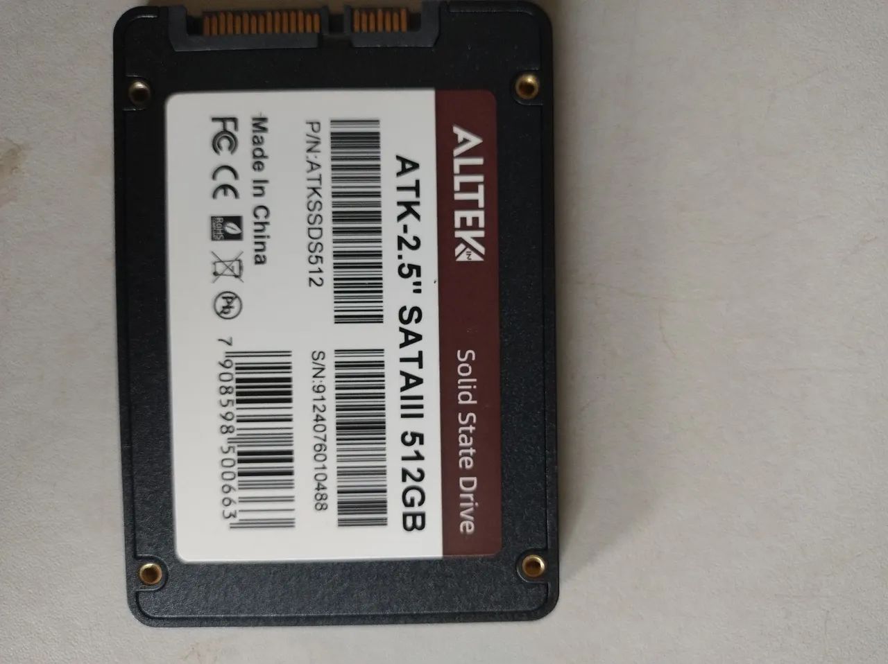 Ssd 512 gigas com windows 10 - Armazenamento - Cidade Nova