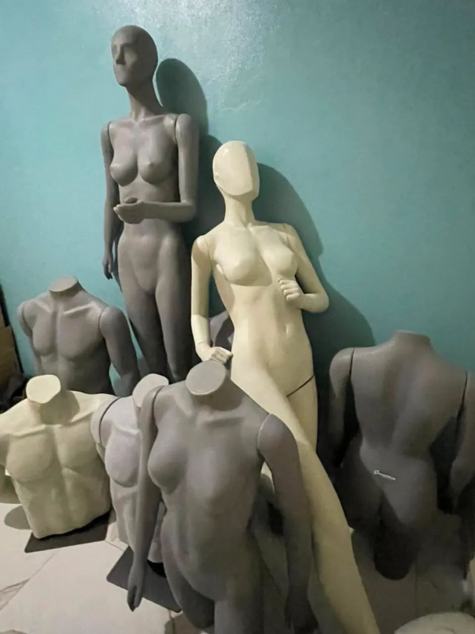 Kit com 10 manequins