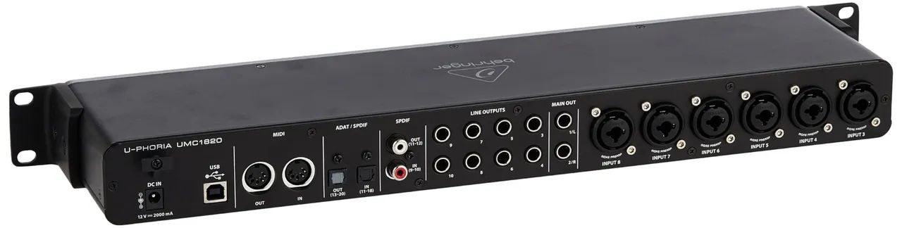 Interface placa de som Behringer UMC1820  - Foto 5