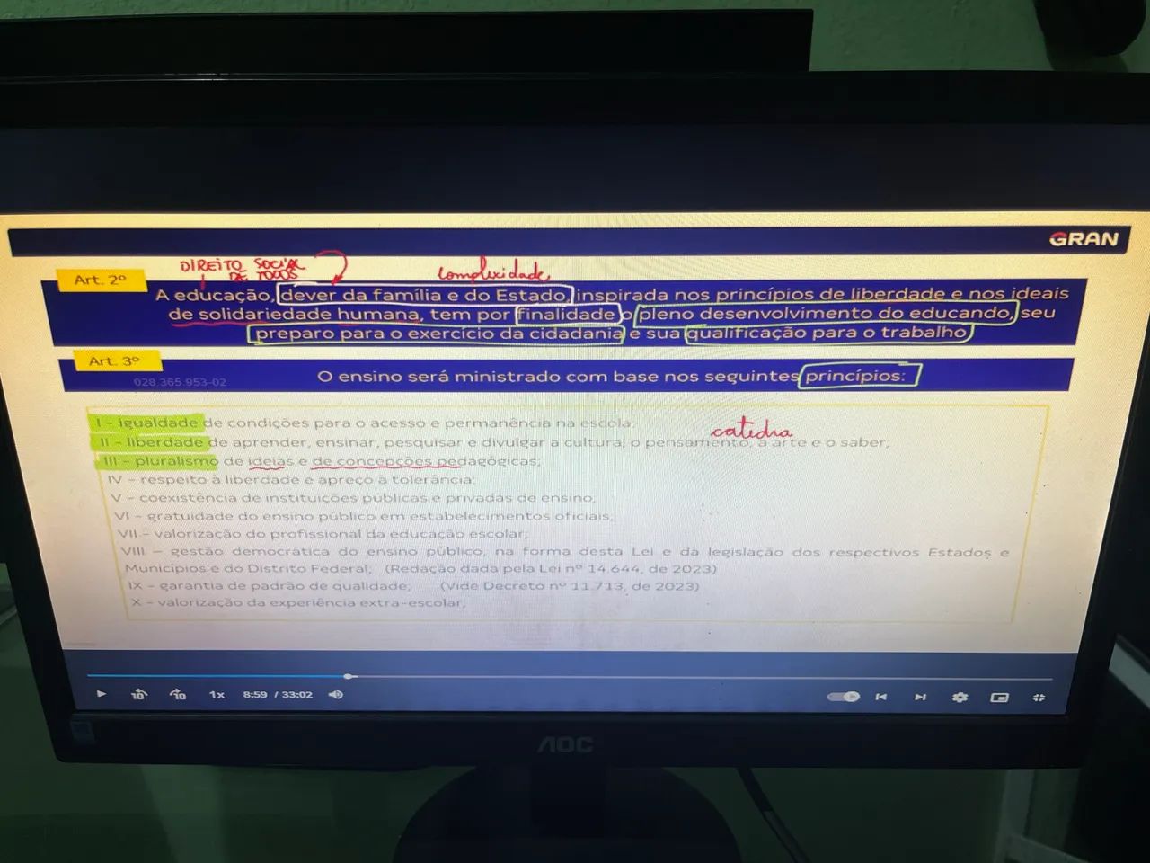 Monitor AOC
