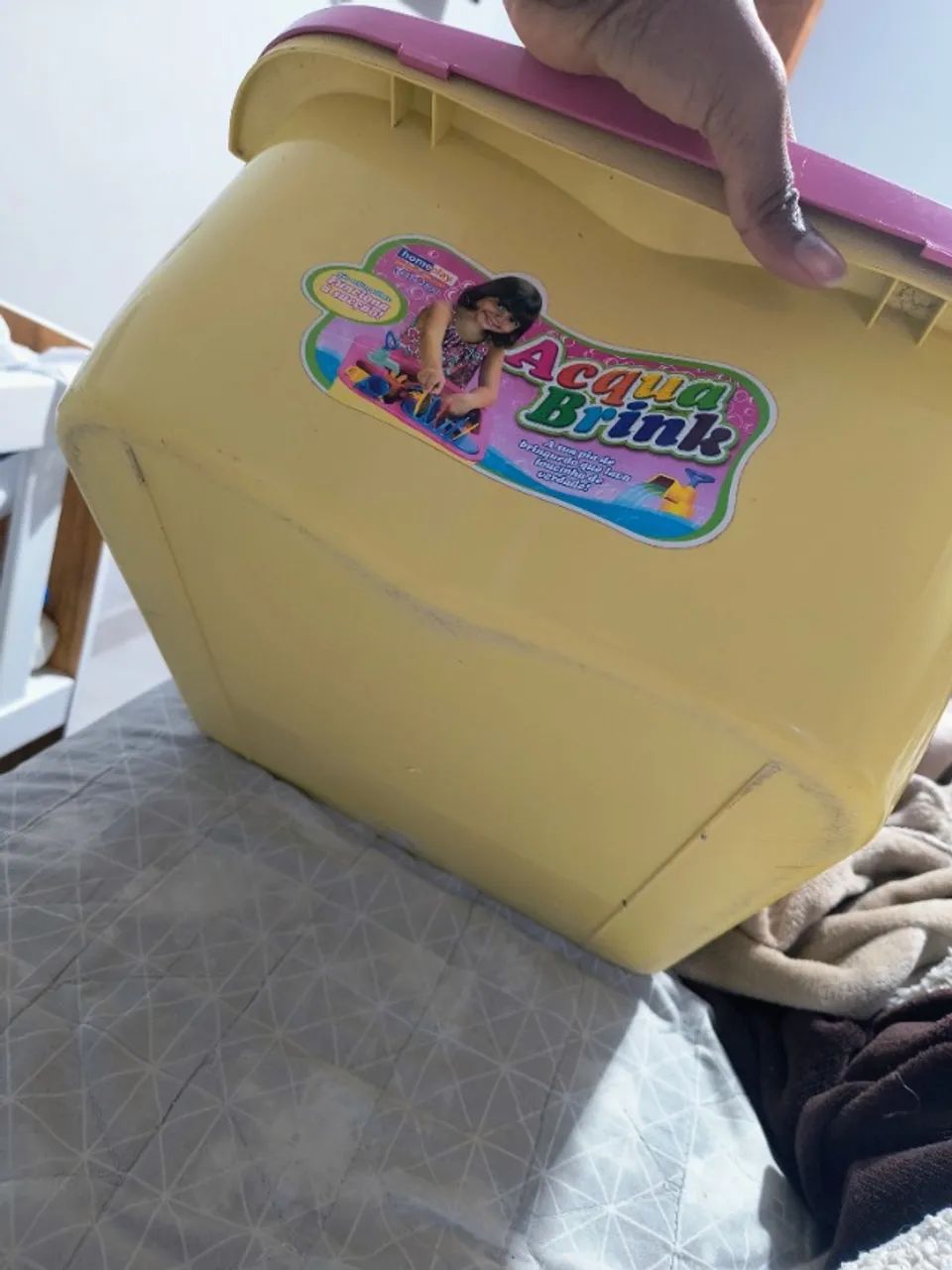 Pia brinquedo lava louça de verdade  - Foto 4