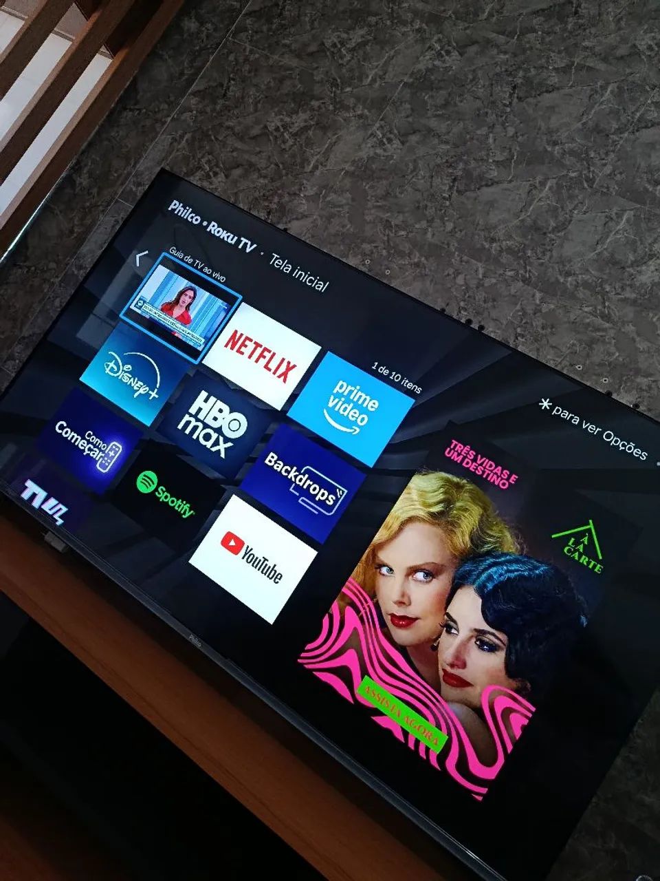 TV Smart 4k 60 Polegadas Philco 2 anos de Garantia 