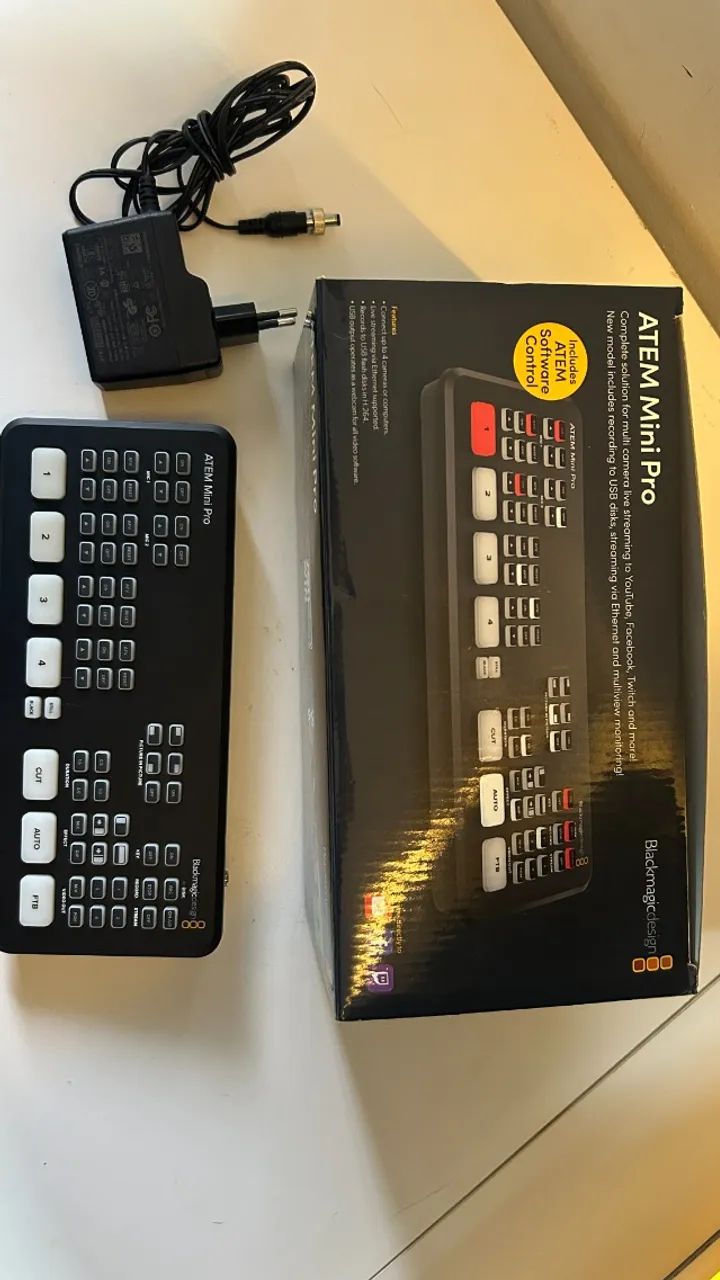 Blackmagic Design ATEM Mini Pro - Switcher HDMI - Excelente Estado