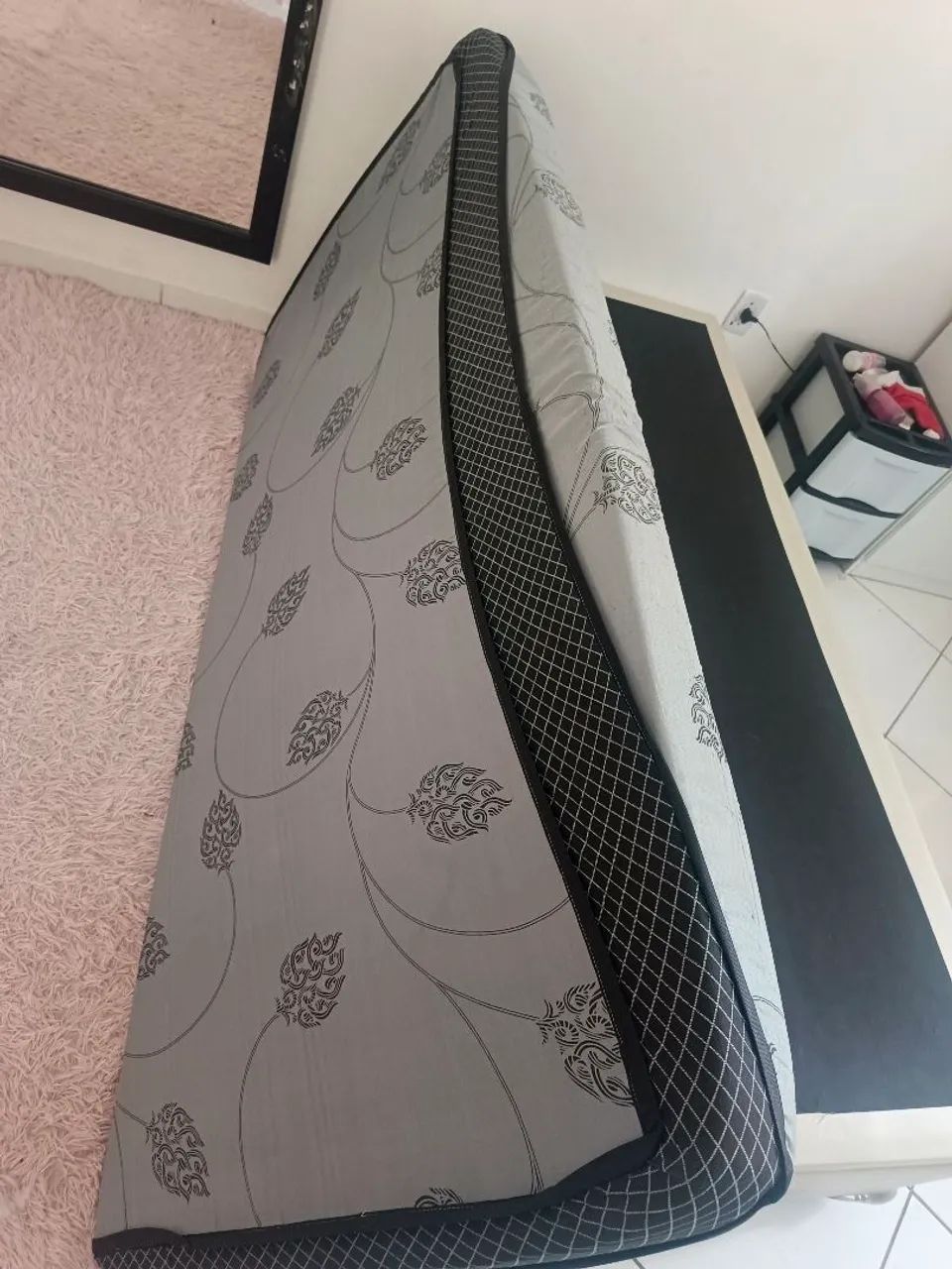 Cama box de solteiro com colchão  - Foto 3