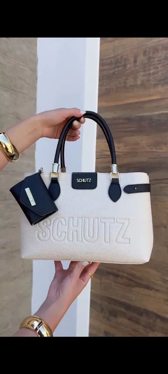 Bolsa Estilo Schutz Tote Grande - Espaçosa, Elegante e Moderna - Foto 2