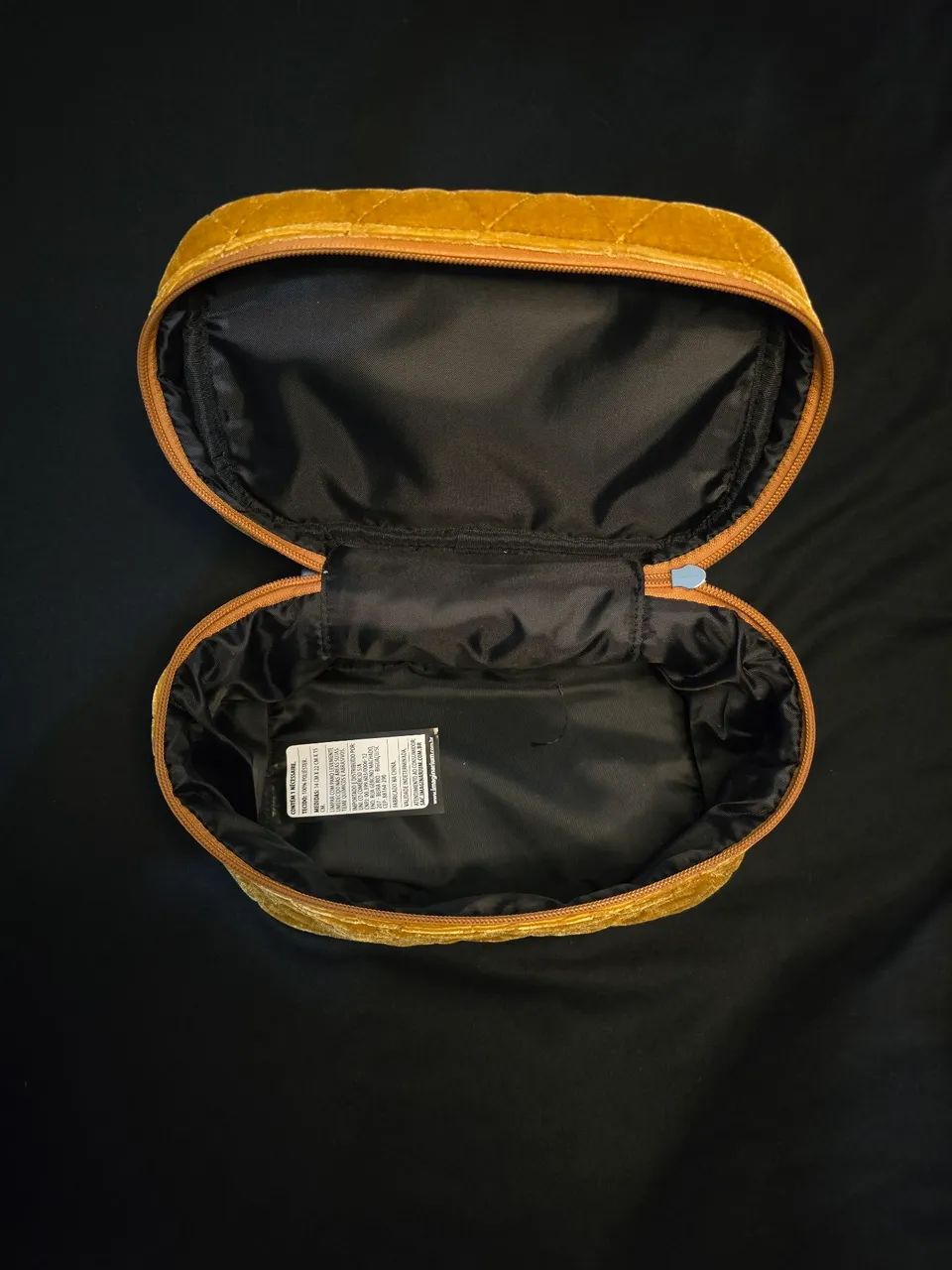 Necessaire Harry Potter Veludo Lufa-Lufa - Foto 3