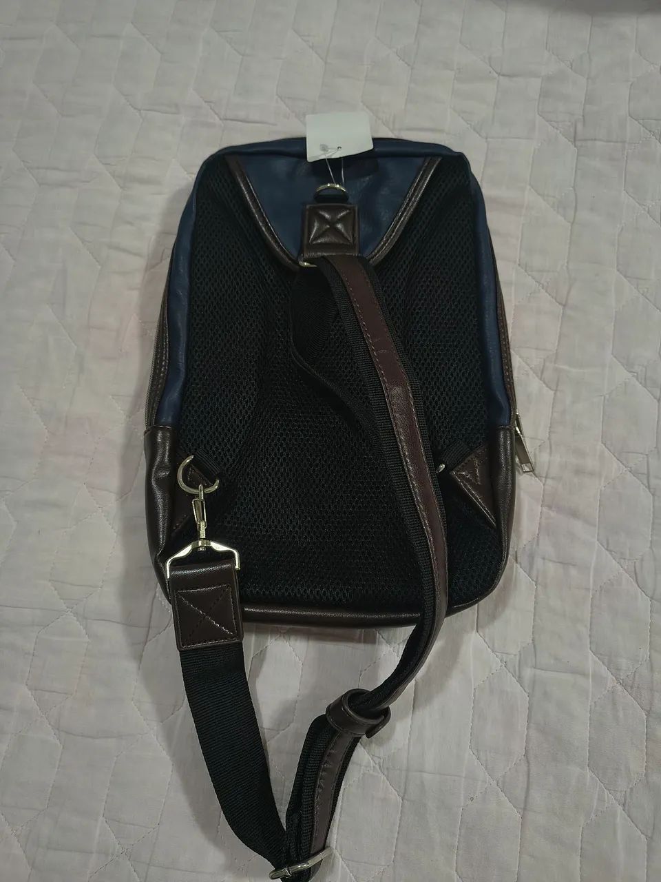 Bolsa Transversal shoulder bag Masculina Couro - Foto 2