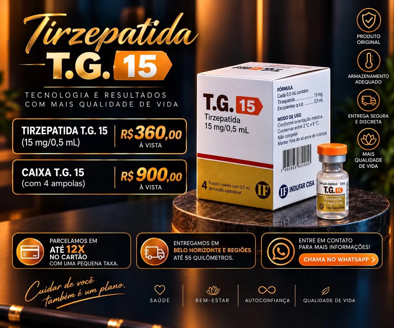 T.G 15 ml